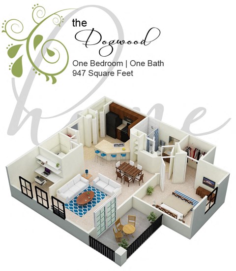 a bedroom one bath one bedroom one bathroom one bath 413 sqaure feet